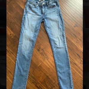 Medium wash Abercrombie jeans, super skinny